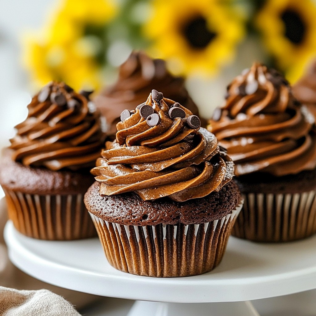 Chocolate Churro Cupcakes Irresistible Dessert Treat