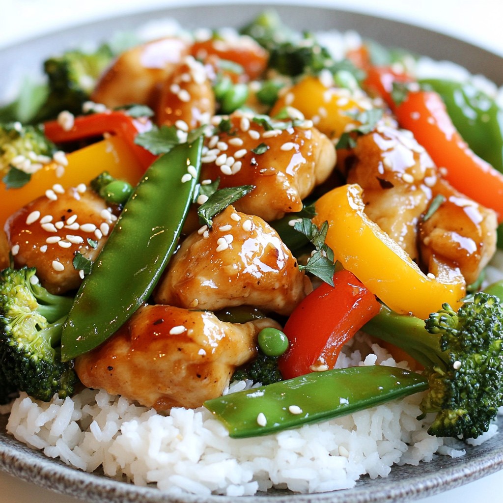 Teriyaki Chicken Stir Fry Flavorful Easy Dinner Recipe