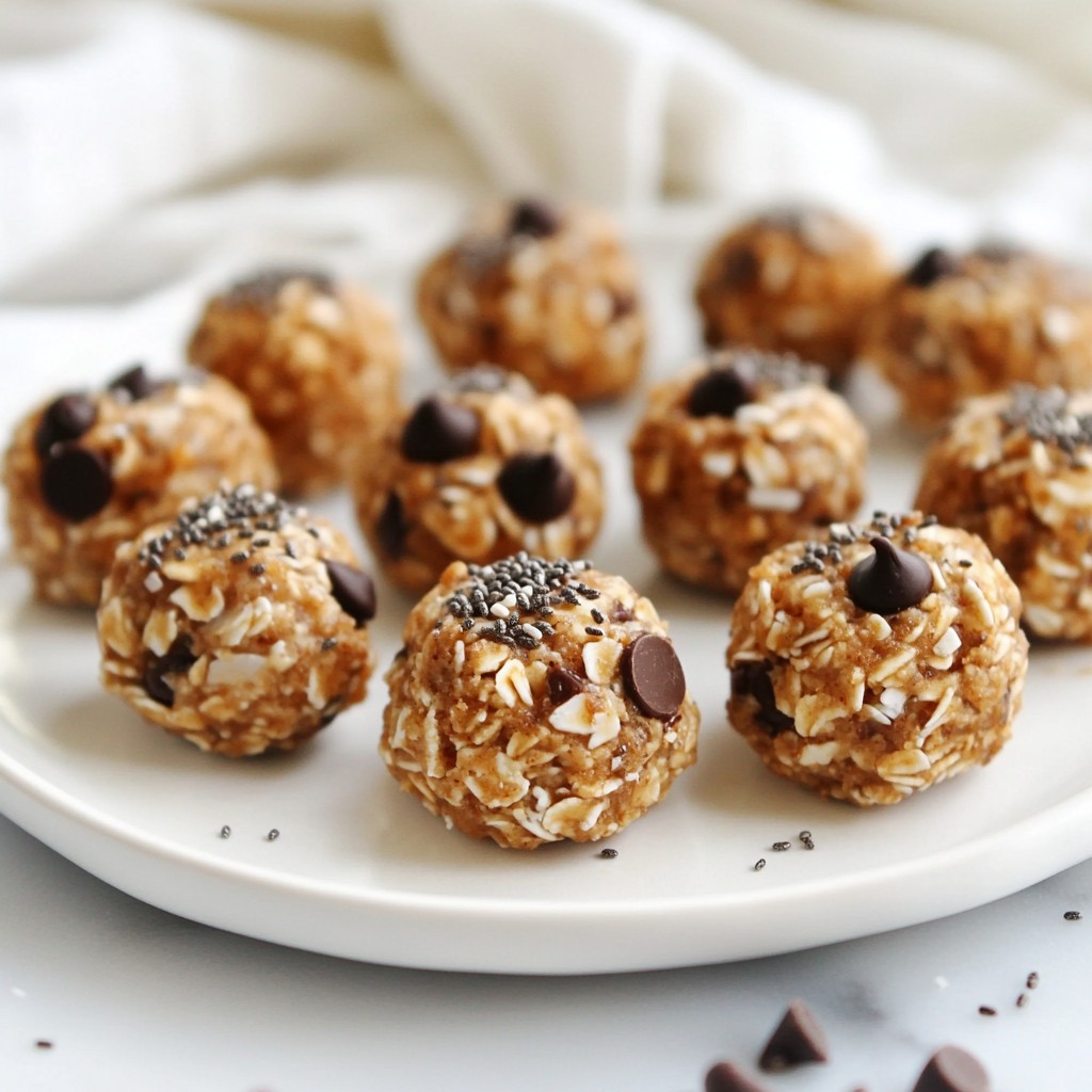 Coconut Chocolate Chip Energy Bites Easy Snack Recipe