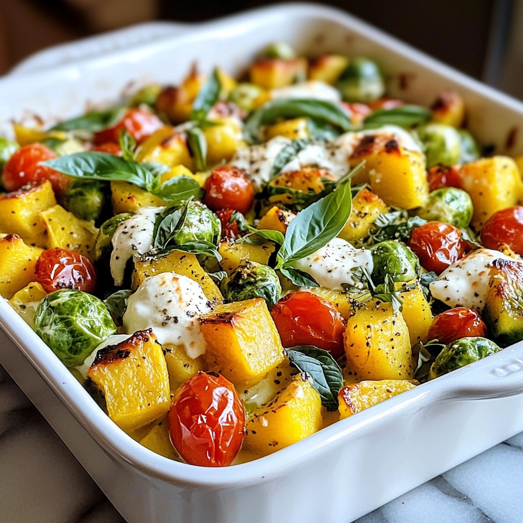Festive Vegetable and Herb Casserole Simple Delight