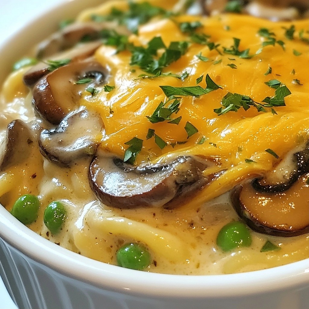 Creamy Mushroom and Herb Hotdish Flavorful Delight
