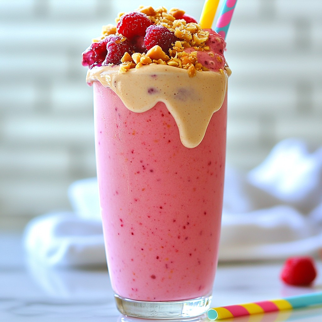 Peanut Butter Jelly Smoothie Simple and Tasty Recipe