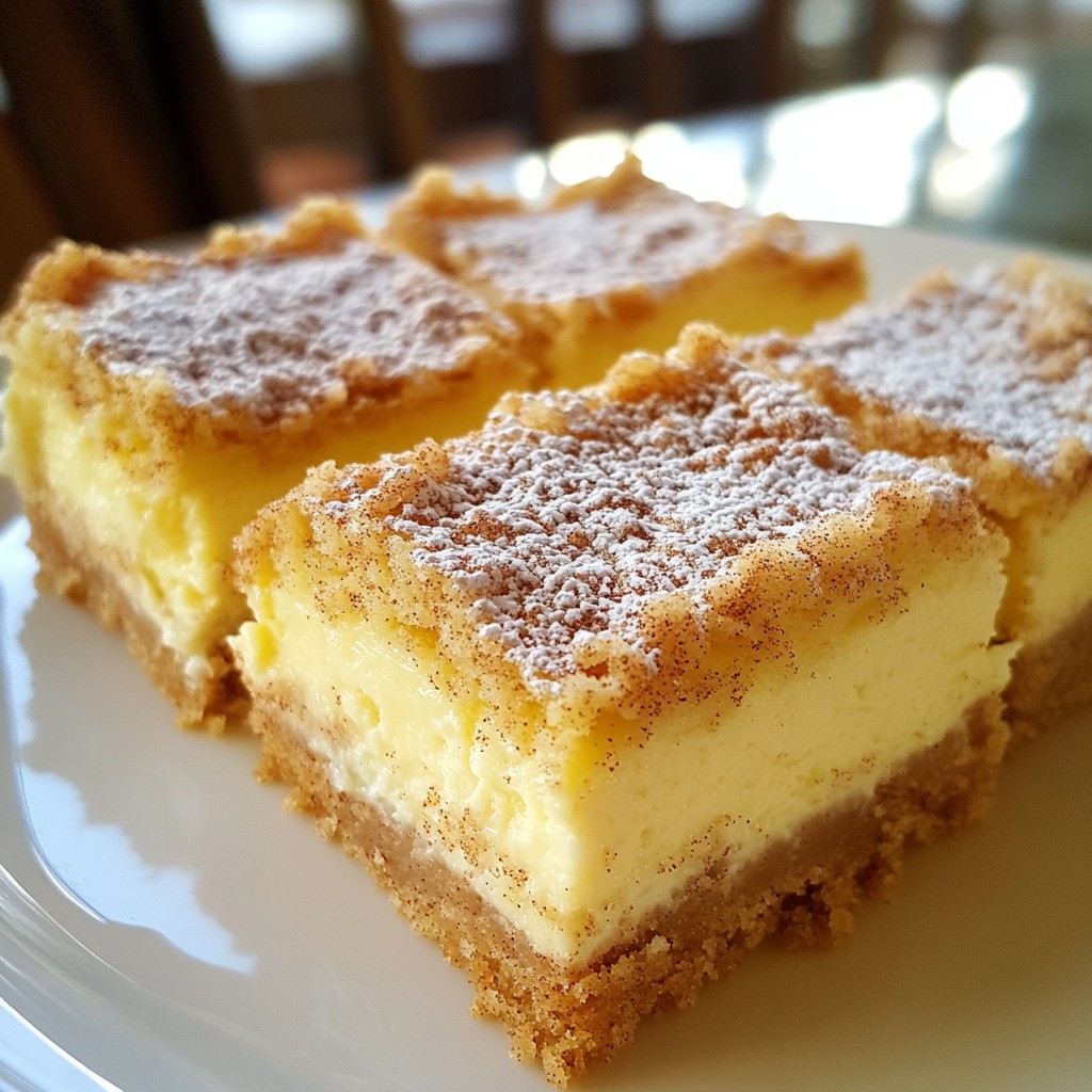 Snickerdoodle Cheesecake Bars Perfect for Dessert Lovers
