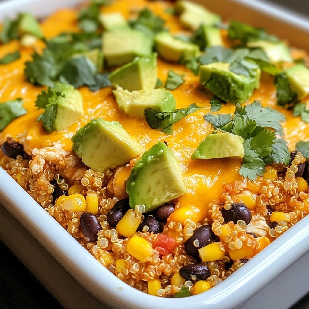 Spicy Southwest Chicken and Cheese Casserole Delight