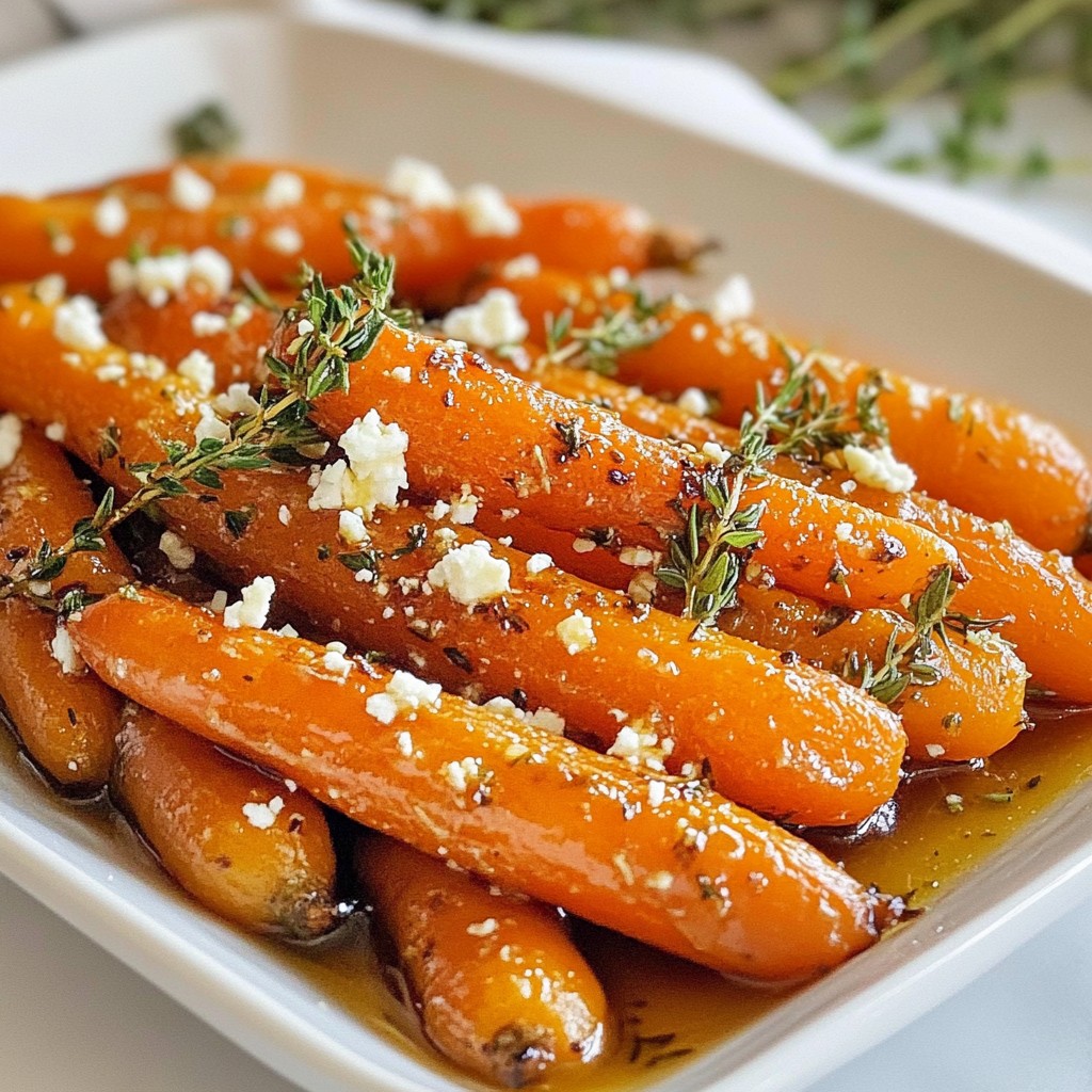 Honey Roasted Carrots with Thyme for Flavorful Taste