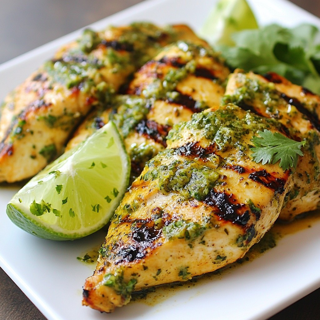 Cilantro Lime Grilled Chicken Fresh and Flavorful Meal