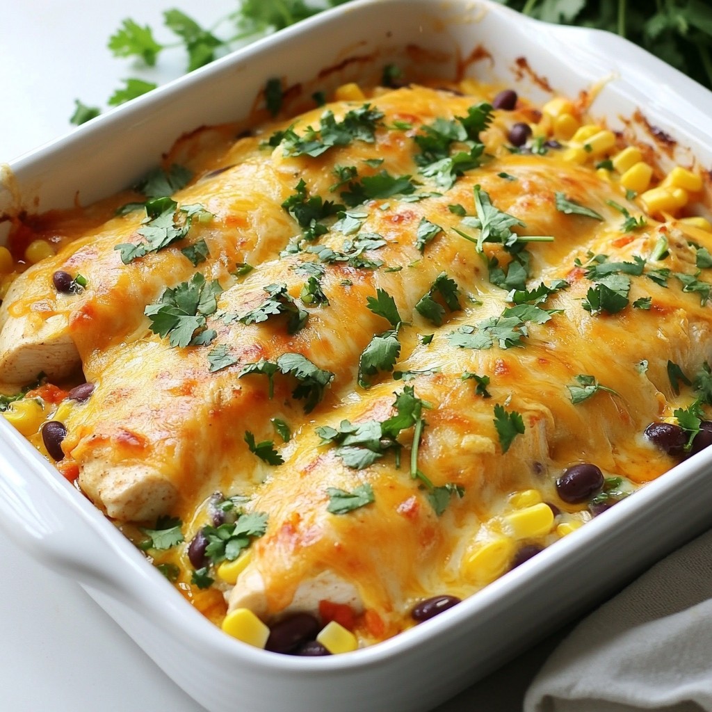 Easy Cheesy Chicken and Beans Dump Dinner Recipe