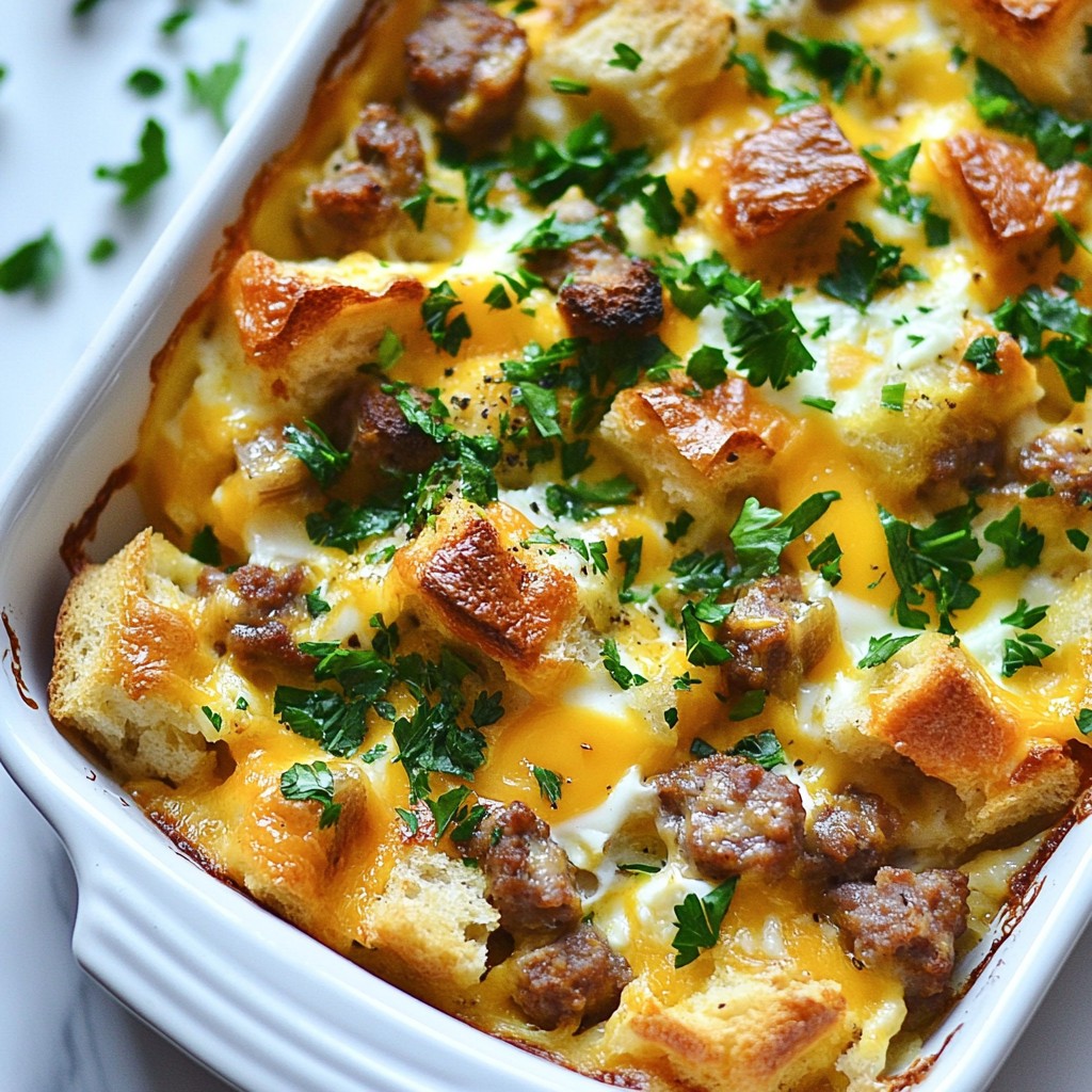 Christmas Morning Egg and Cheese Casserole Delight