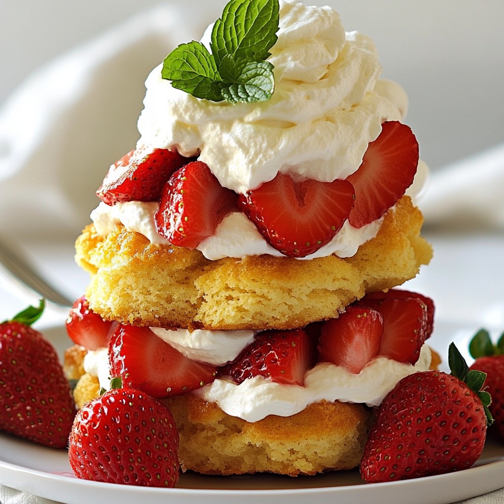 Vegan Strawberry Shortcake Delightful and Easy Recipe