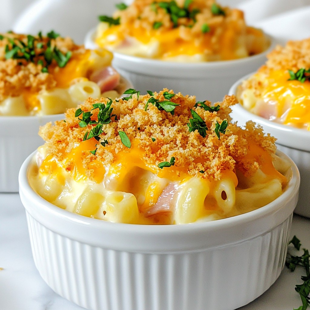 Savory Turkey Ham and Cheese Casserole Recipe Delight
