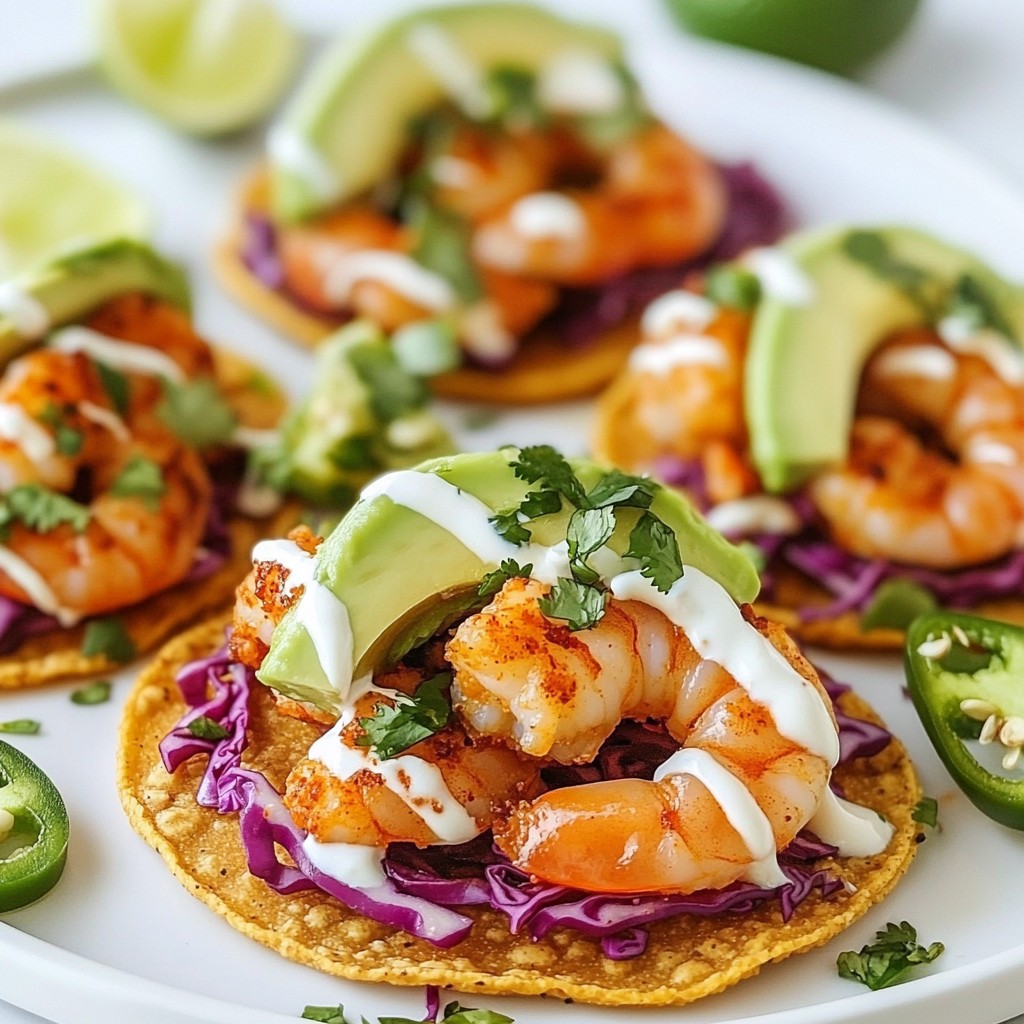 Spicy Shrimp Tostadas Flavors That Delight Your Taste