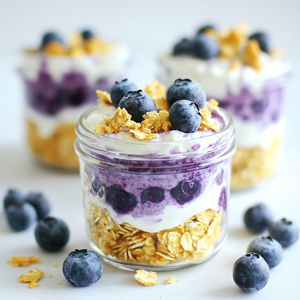 Blueberry Cheesecake Overnight Oats Tasty and Simple