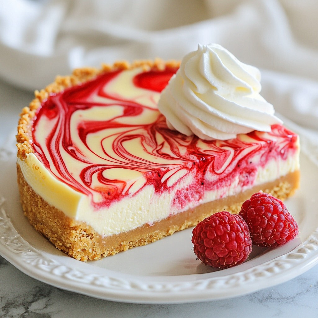 Raspberry Swirl Cheesecake Creamy and Delicious Delight