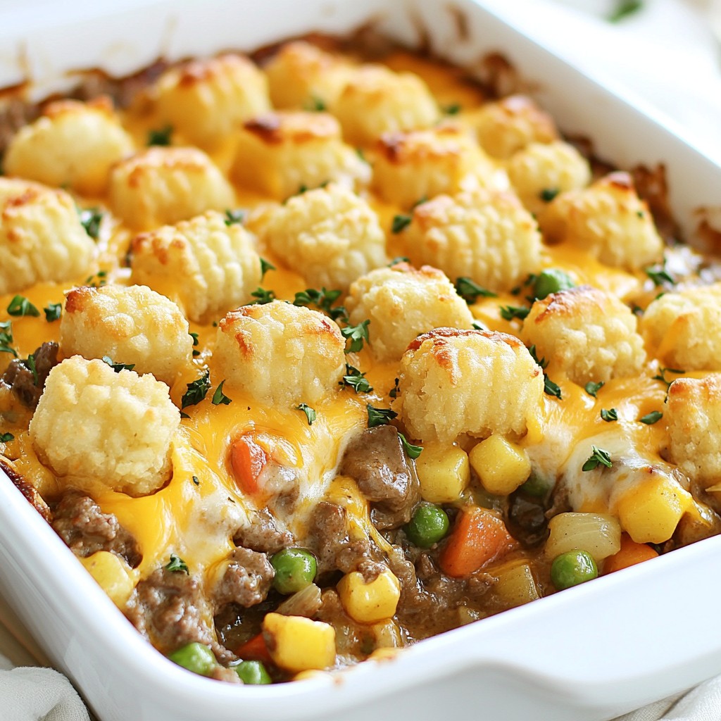 Hearty Beef and Vegetable Hotdish Simple and Tasty Meal