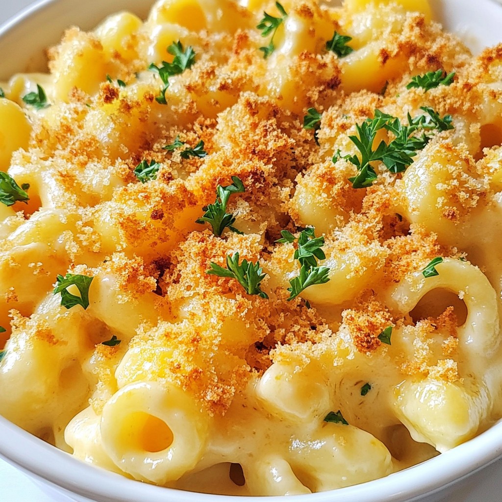 Classic Baked Mac and Cheese Comforting Family Dish