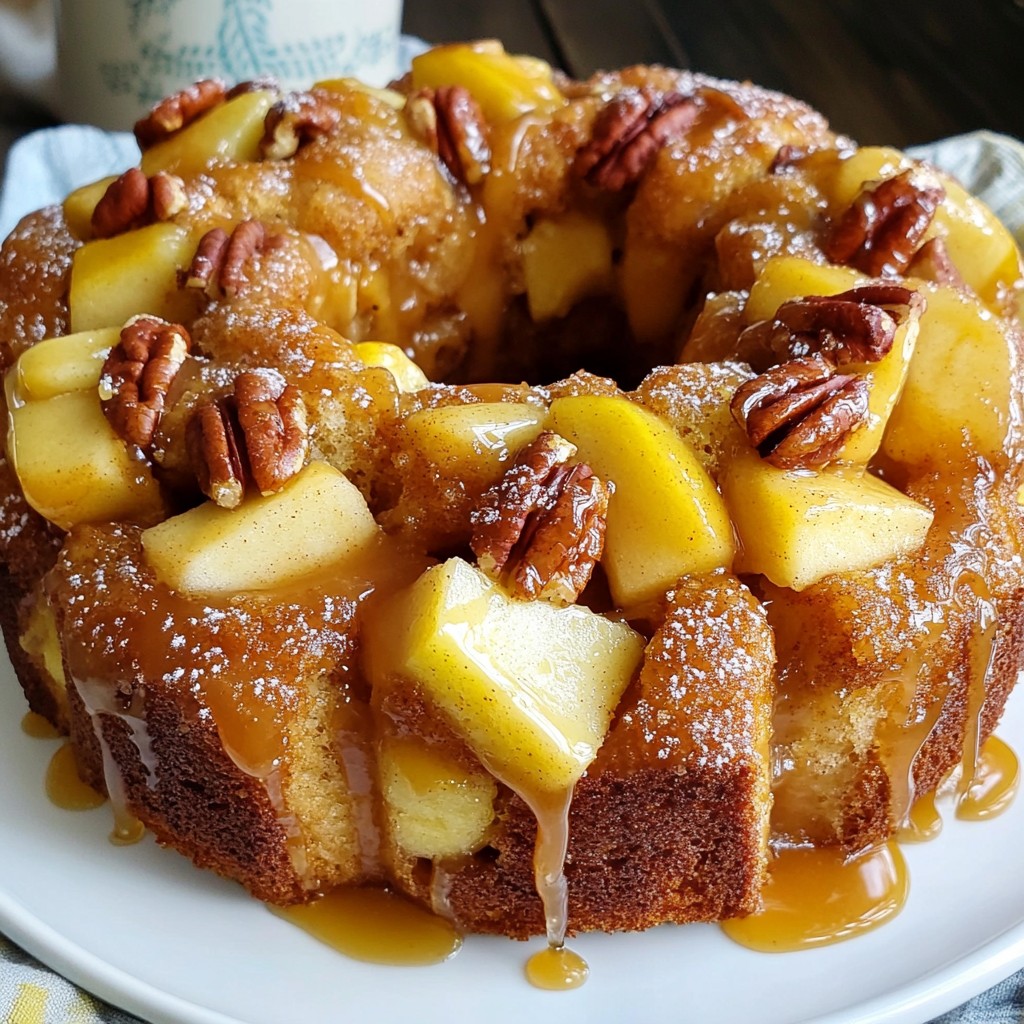 Caramel Apple Monkey Bread Blissful Treat Recipe