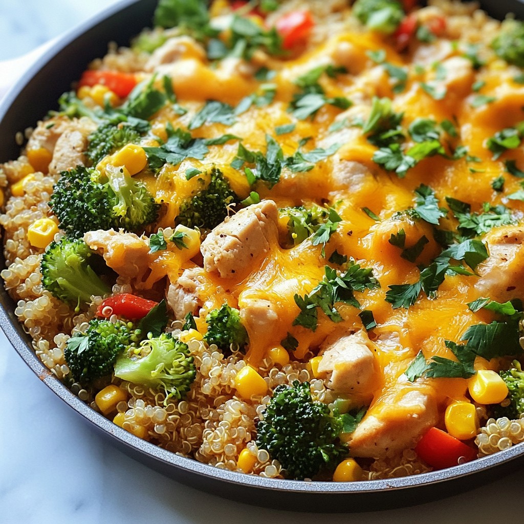 Savory Chicken and Quinoa Hotdish Simple and Tasty