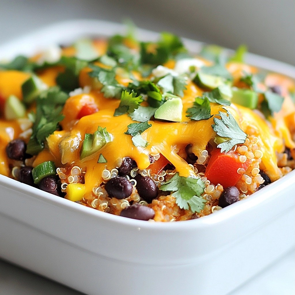Zesty Southwest Veggie One-Dish Bake Delight