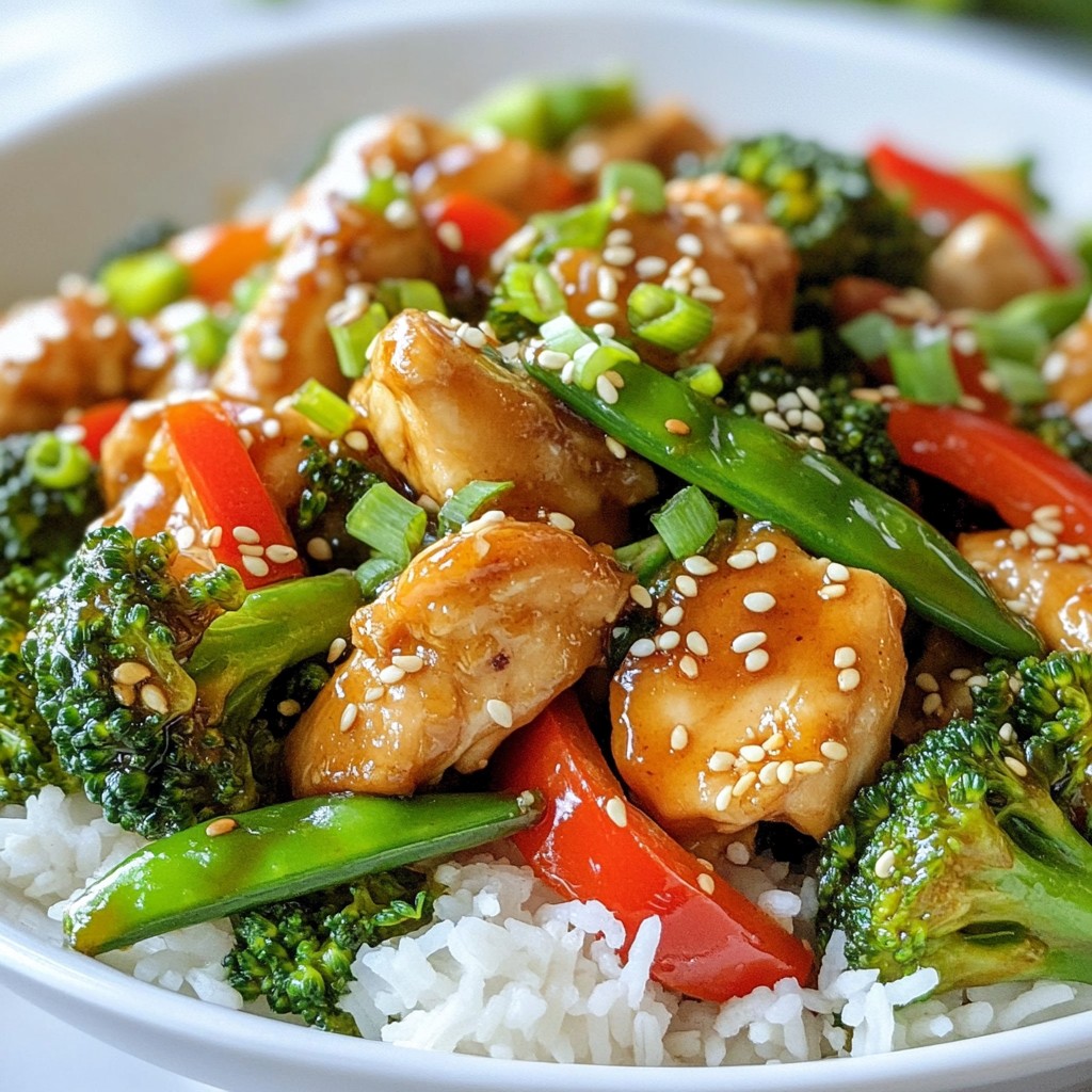 Honey Garlic Chicken Stir Fry Flavorful and Fast Meal