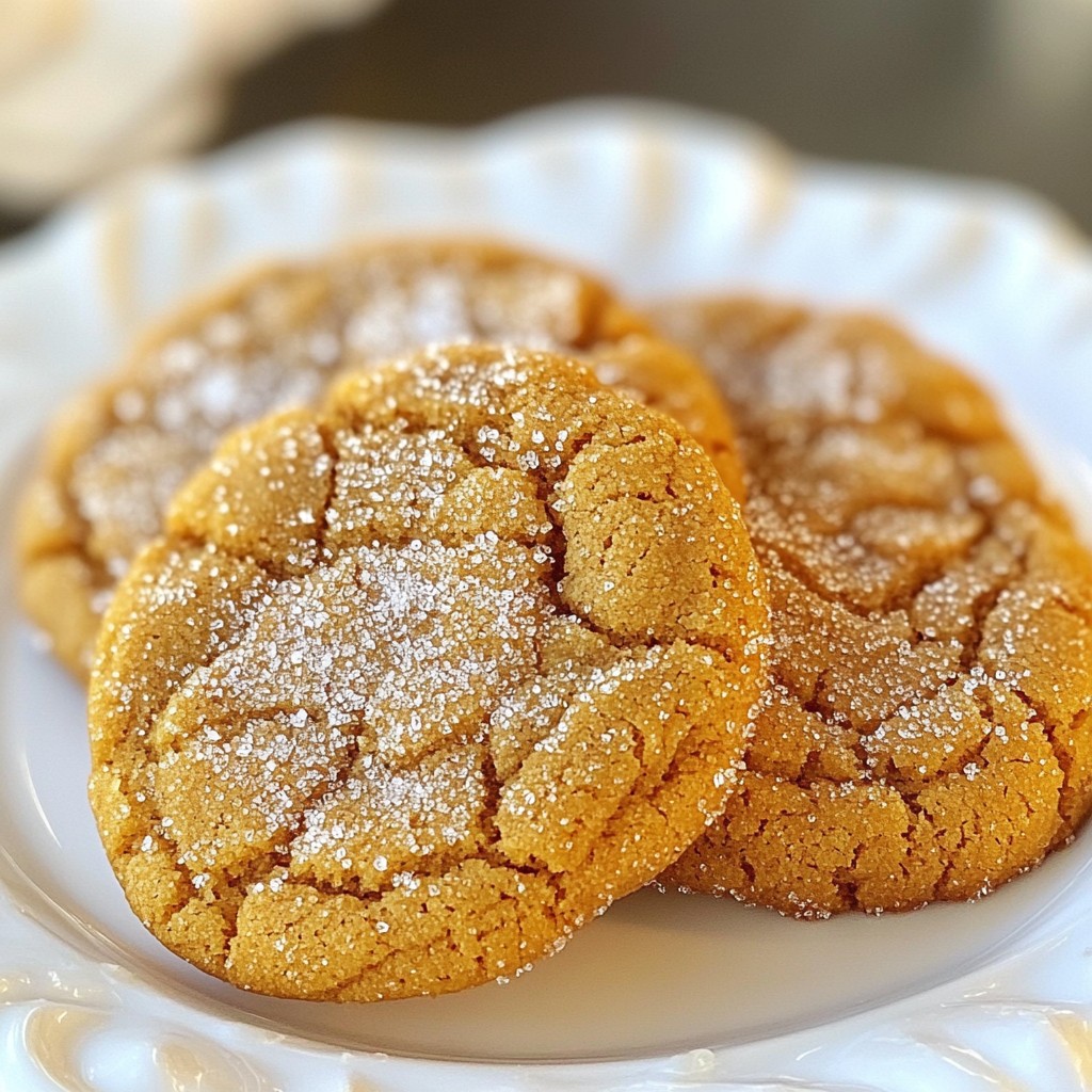 Chewy Ginger Molasses Cookies Irresistible Flavor Treat