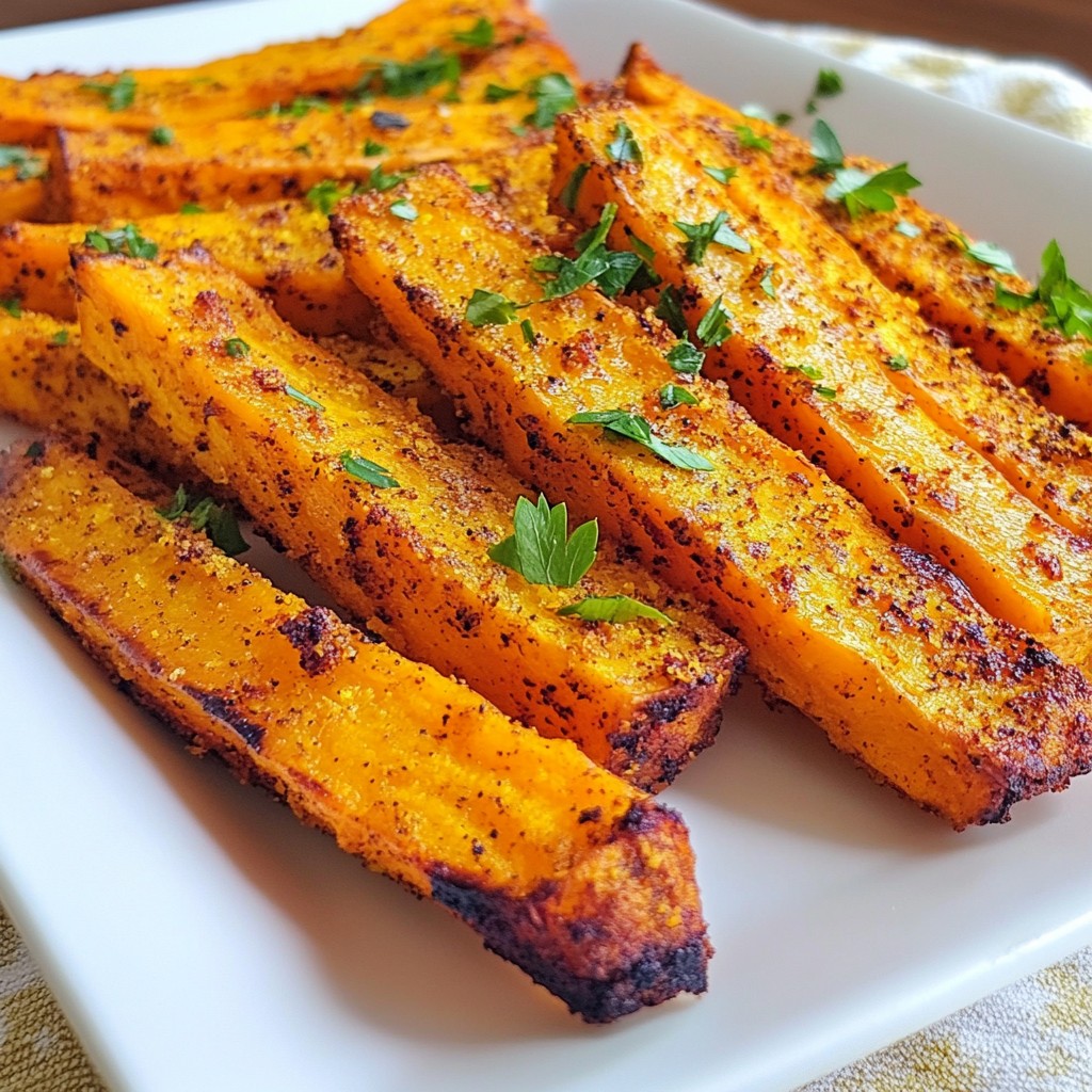 Cajun Sweet Potato Fries Crispy and Flavorful Snack
