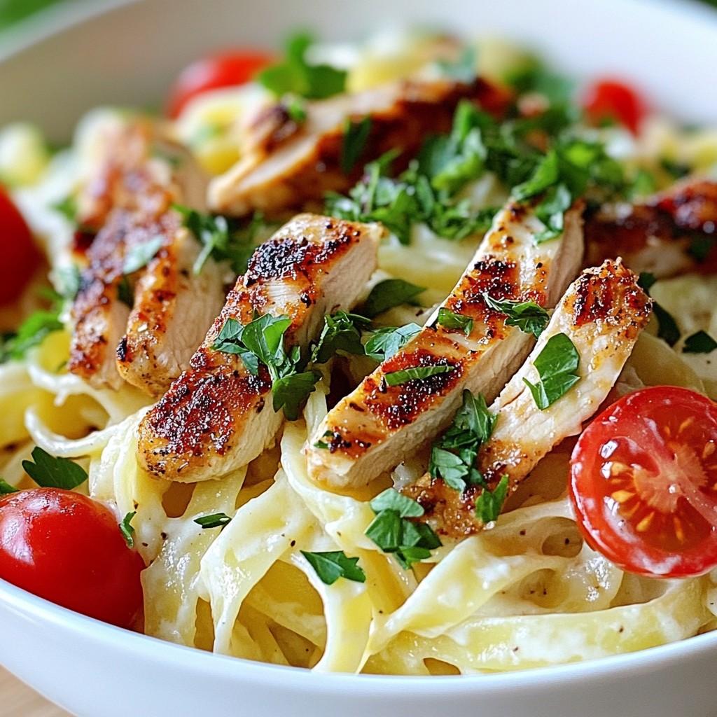 Cajun Chicken Alfredo Pasta Flavorful and Easy Recipe