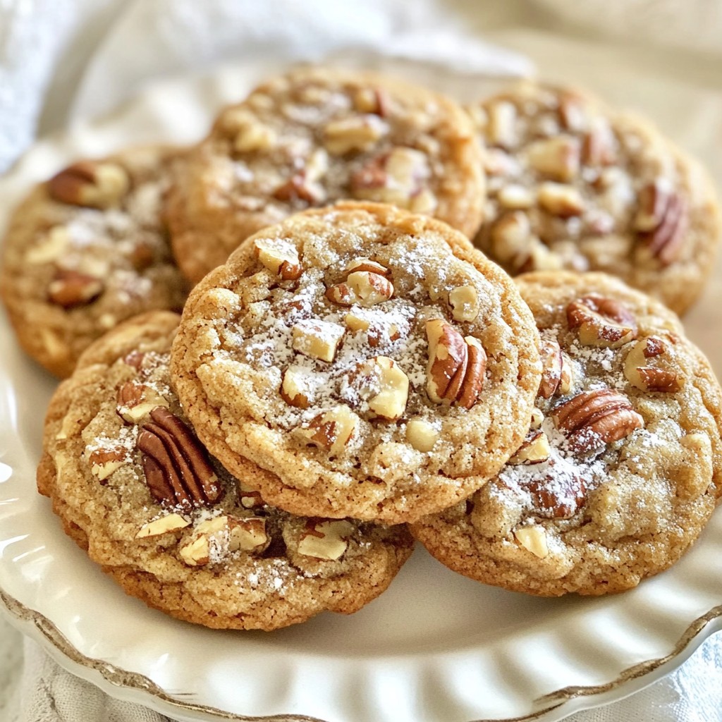 Brown Butter Pecan Cookies Irresistible Taste Treat