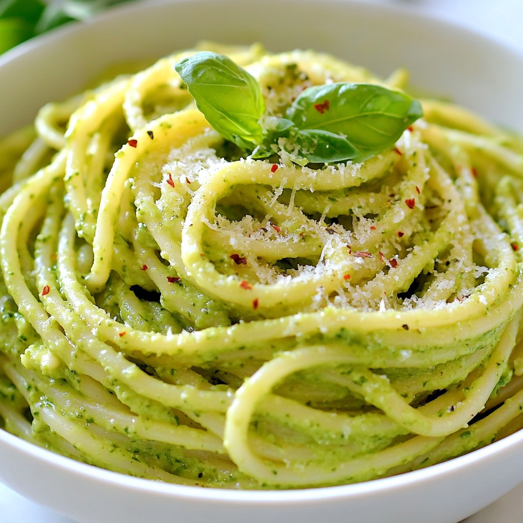 Creamy Avocado Pasta Tasty and Simple Recipe