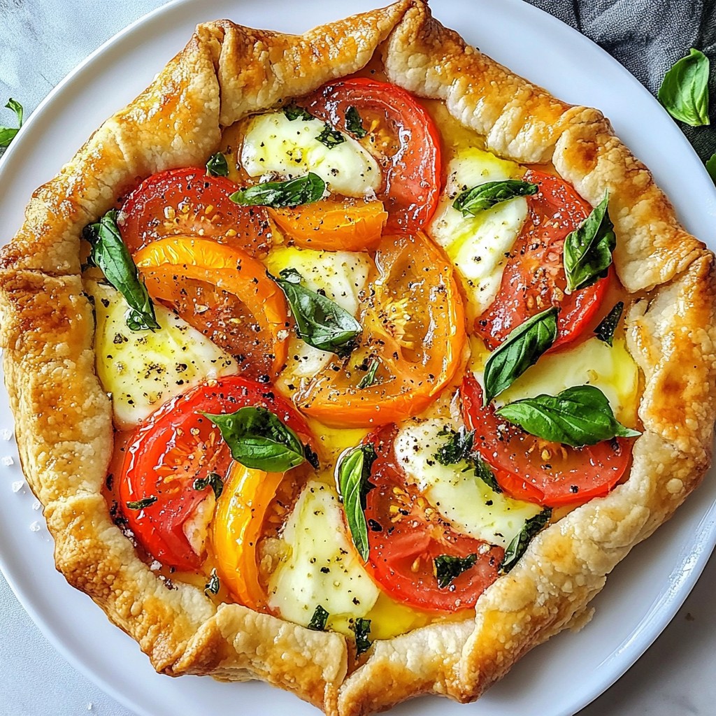 Tomato Basil Galette Tasty and Simple Recipe Guide