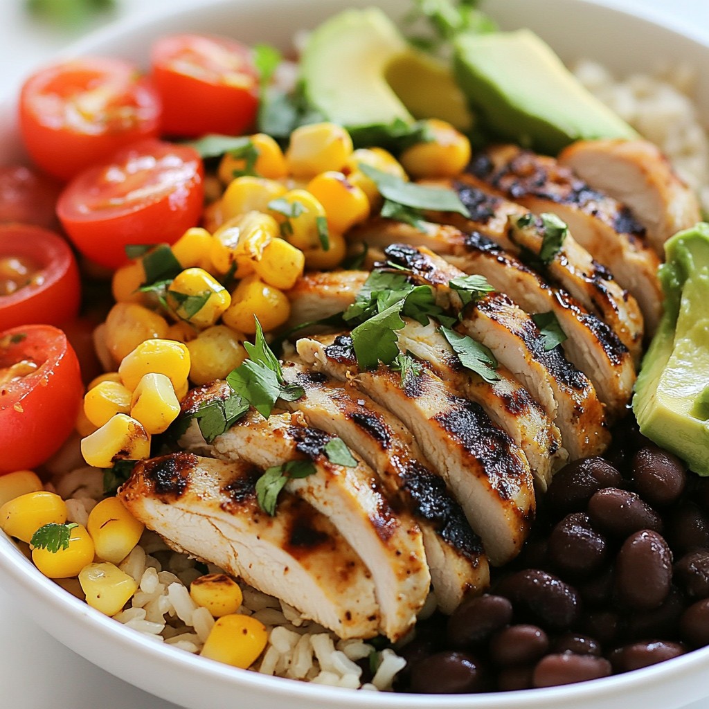 Chipotle Chicken Burrito Bowls Easy and Delicious Recipe